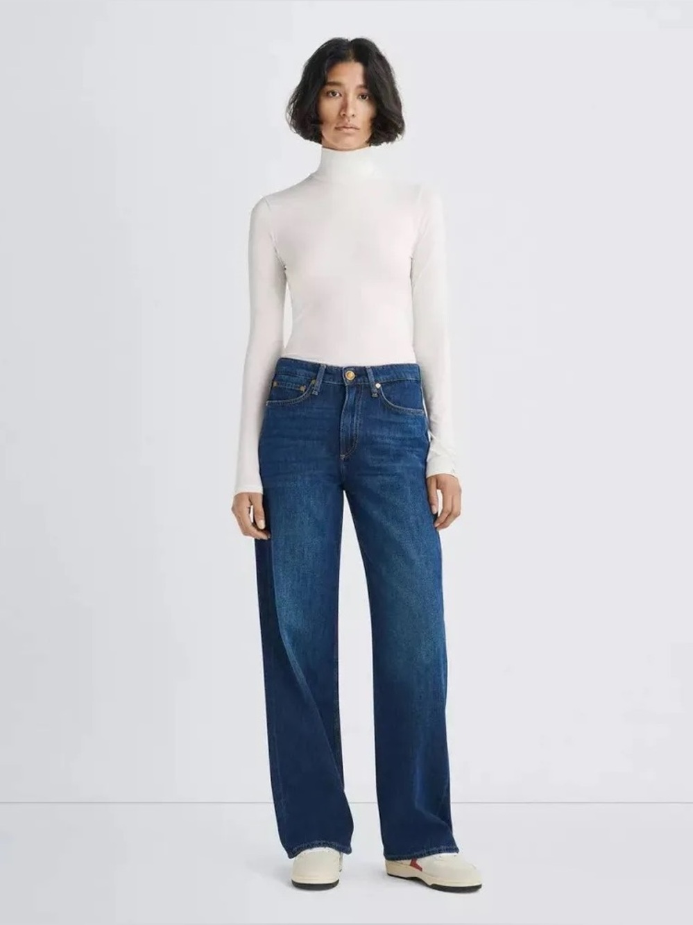 rag & bone Logan Wide-Leg in Annalise